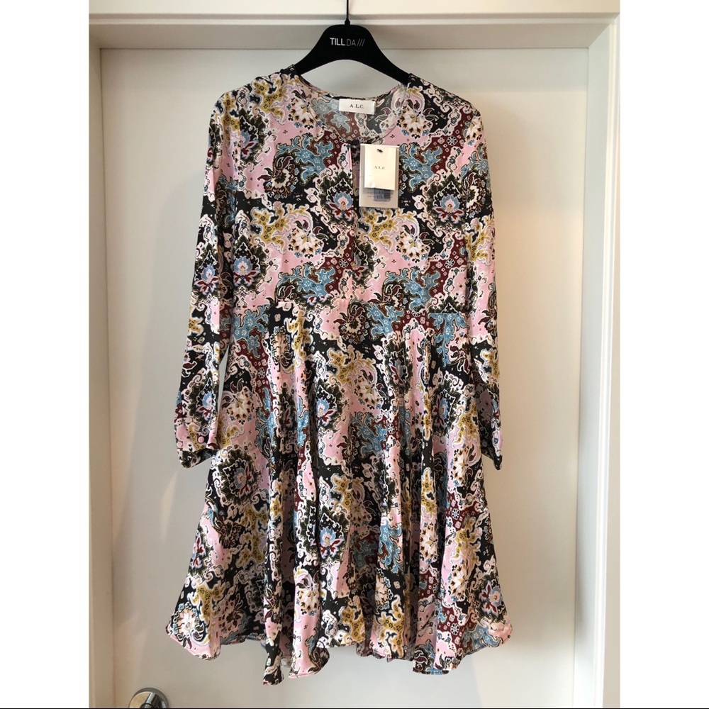 A.L.C brand new 100%silk dress